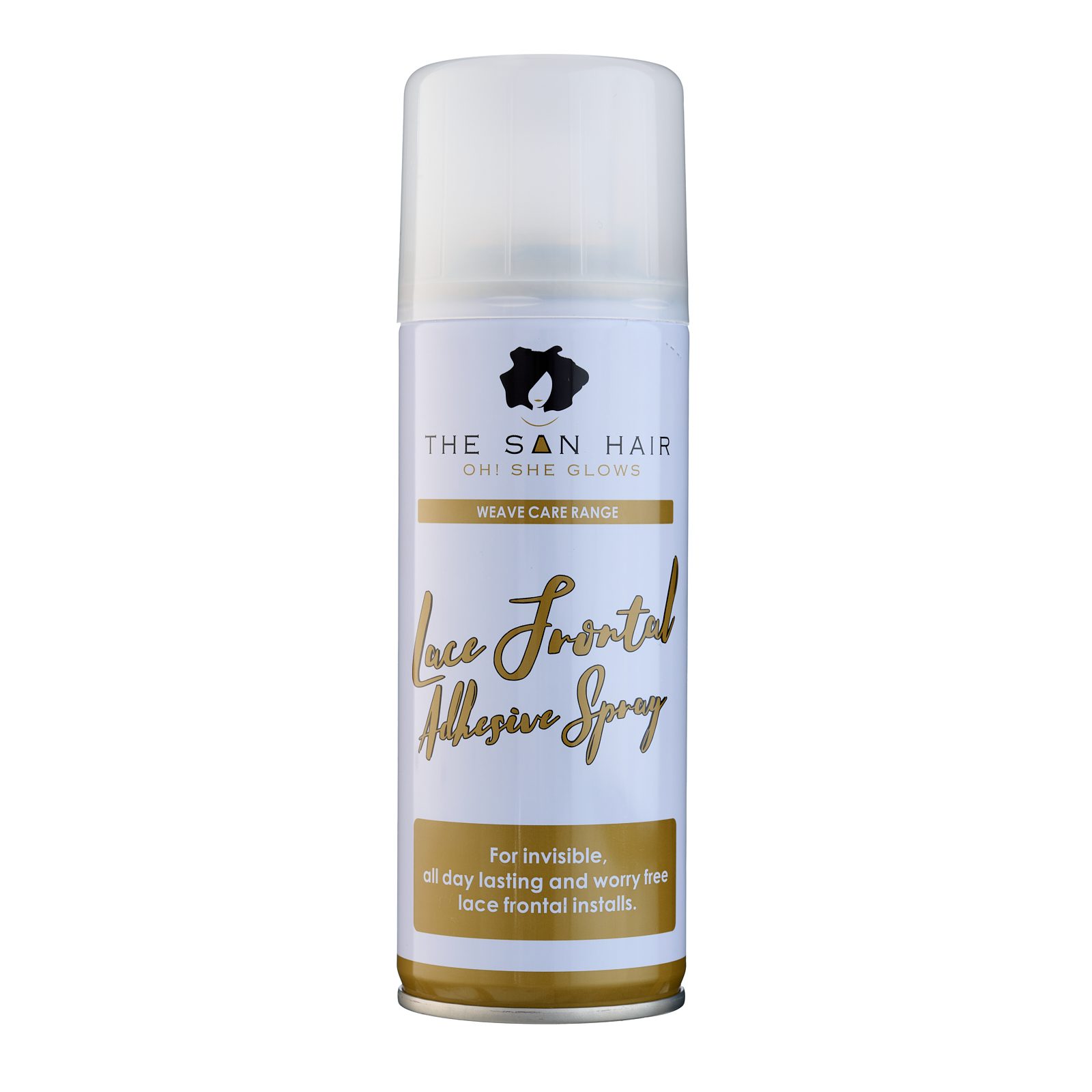 Lace frontal adhesive spray